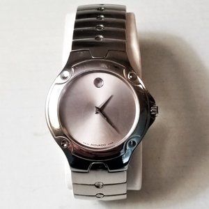 Movado SE Sports Edition, 0605788 Silver, Like New